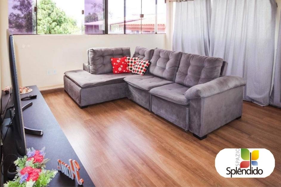 Sala de estar ampla com janelas - Apartamento Spazio Splendido